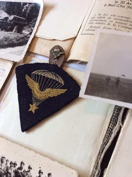 Son brevet de l'infanterie de l'Air